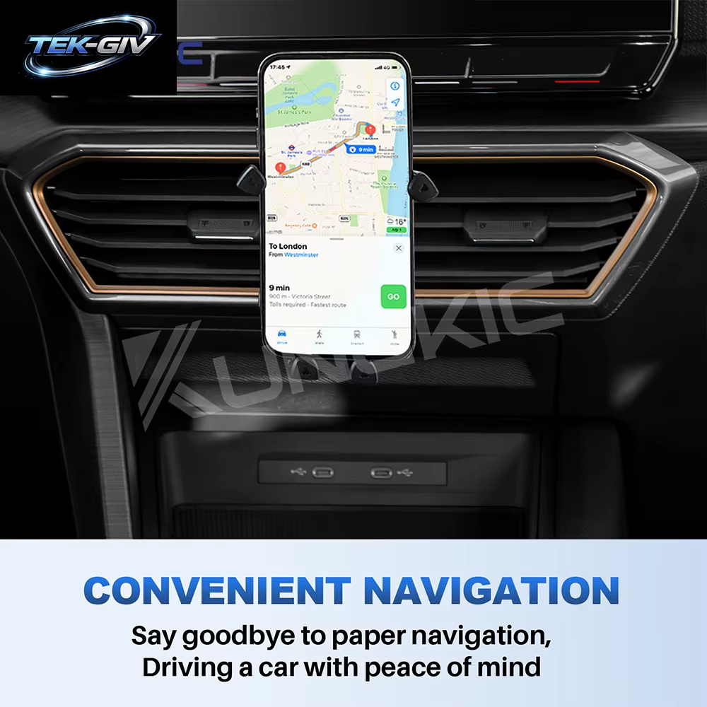 Für Seat Leon MK4 Cupra Leon Cupra Formentor 2020 2021 2022 2023 2024 2025 Auto Schwerkraft Magnetische Telefon Halter Halterung GPS Stehen