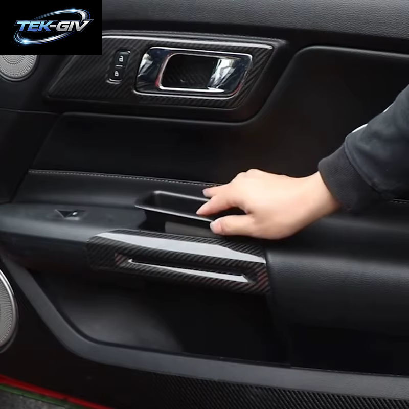 Auto Tür Armlehne Griff Lagerung Box Slot Fall Für Ford Mustang 2015-2021 Innen Zubehör