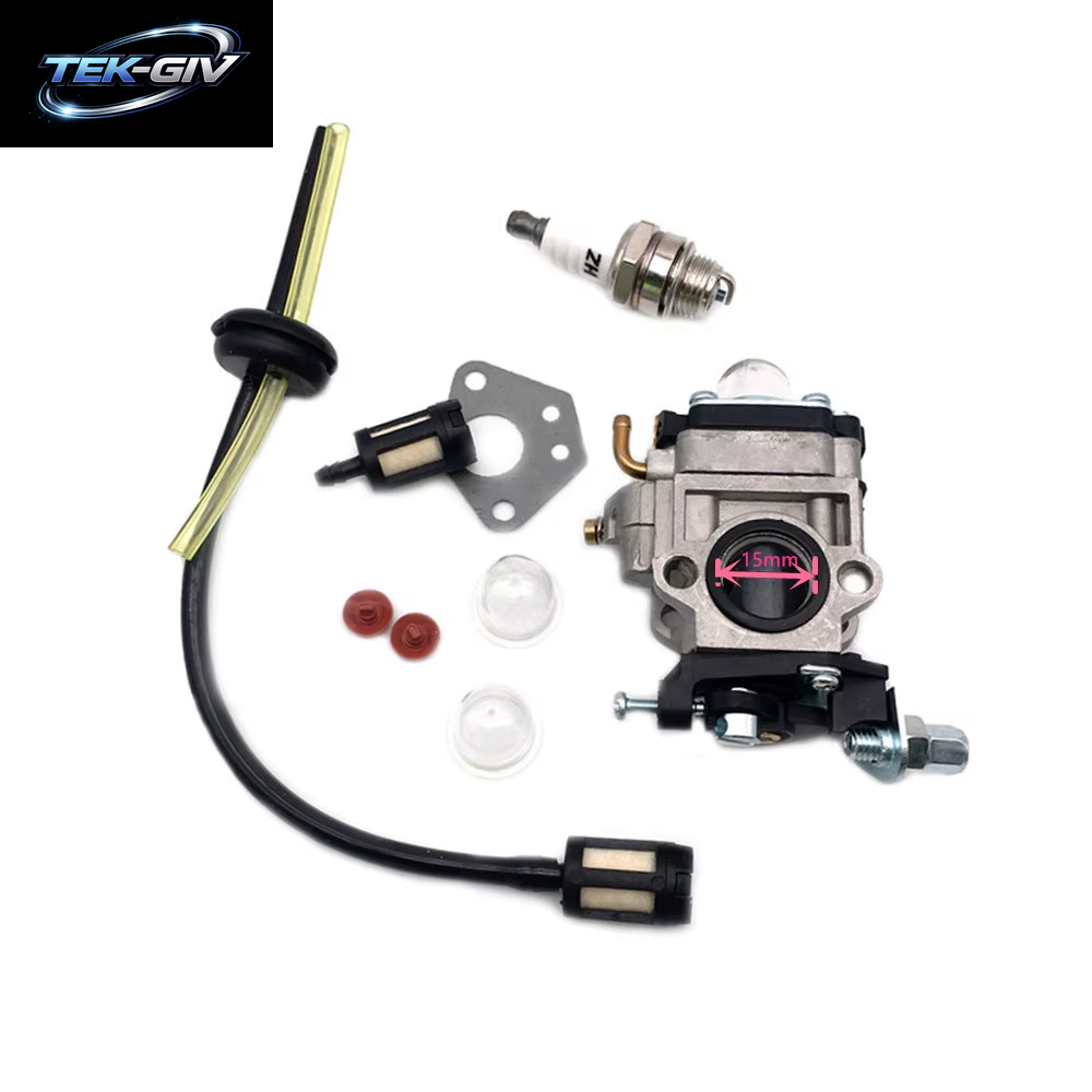 Vergaser-Set Für 52 Cc, 49 Cc, 43 Cc Freischneider Mit Dichtungsschlauch, Zündkerze, Benzinfilter Für Motor 40–5 44–5 Für CG430 CG520