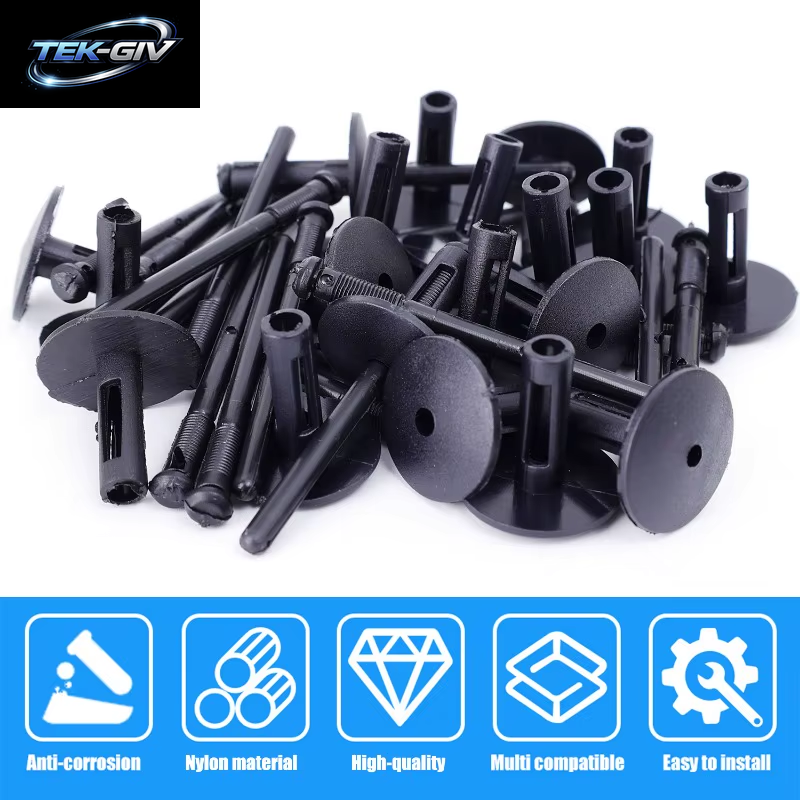 6Mm Auto Kotflügel Kern Nieten Stoßstange Clip Kunststoff Expansion Für BMW X1 E84 X3 E83 F25 X5 E53 E70 X6 E71 E72 7 Radlauf Verschluss