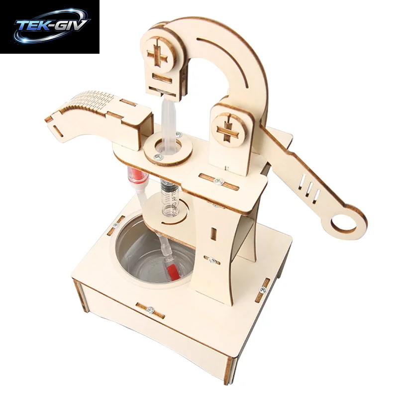 DIY Physikalisches Modell Wissenschaftsexperiment Lernspielzeug Ventilator Klimaanlage Waschmaschine Handgefertigte Kleinproduktion