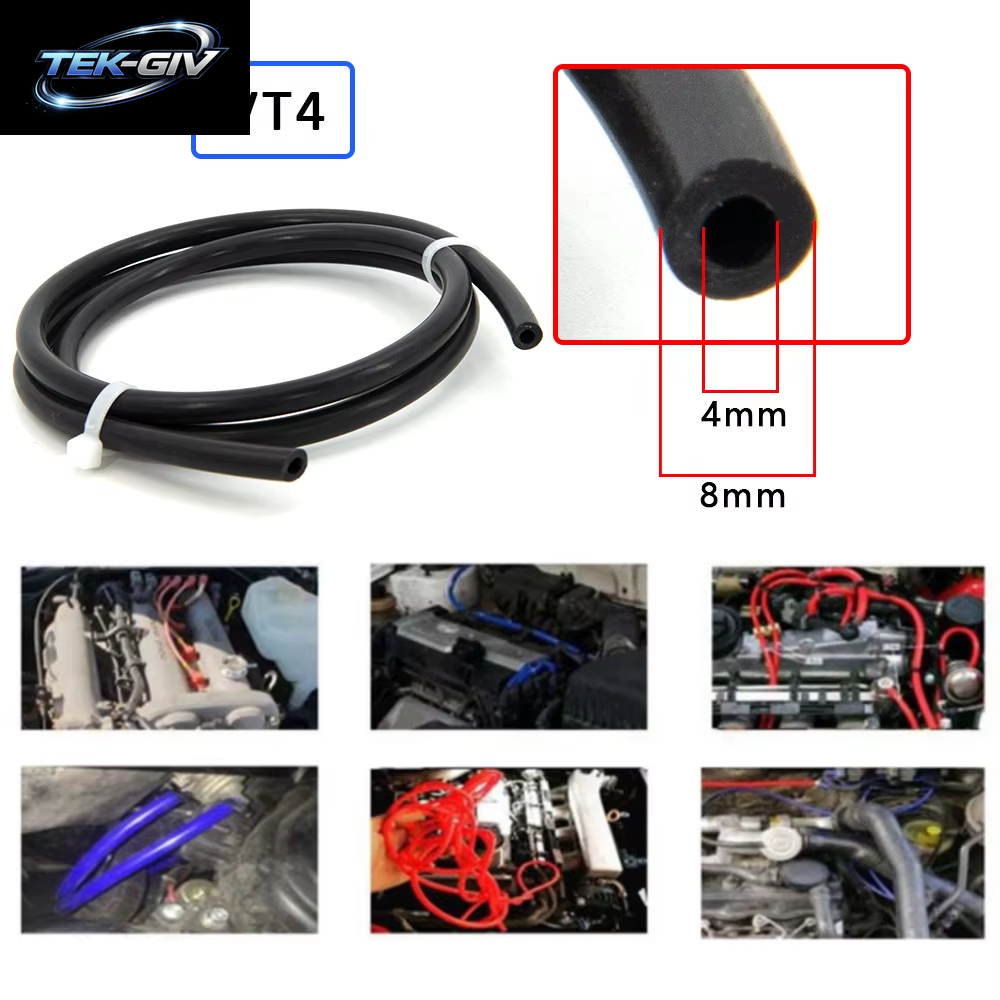 2M Länge Silikon Vakuum Rohr Schlauch Silikon Schläuche 3MM 4MM 6MM 8MM 10MM 12MM 14MM 16MM Blau Auto Teile Universal