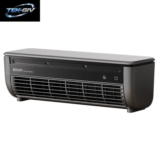 EDON E868 Wandmontierter Luftkühlventilator, 20 W Leistung, Schnelle Kühlung, Einfach Zu Installieren, Blattloser Klimaanlagenventilator Für Die Küche Zu Hause