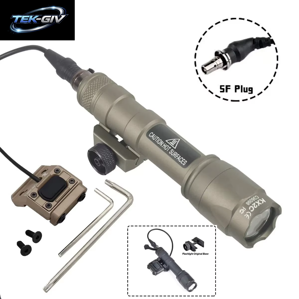 Surefire M300 M600 Taschenlampe Fit 20Mm Schiene Gewehr Airsoft Mit EINHEIT Modbutton Lite Druck Schalter M600B M600C LED Scout Licht