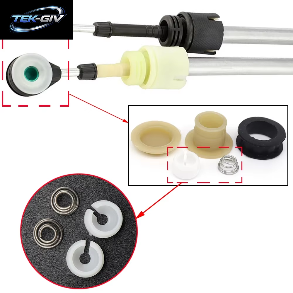 Auto Manuelle Getriebe Shift Kabel Linkage Buchse Shifter Hebel Selector Clip Frühling Für Ford Fiesta Focus Fusion Transit MK7 Tourneo