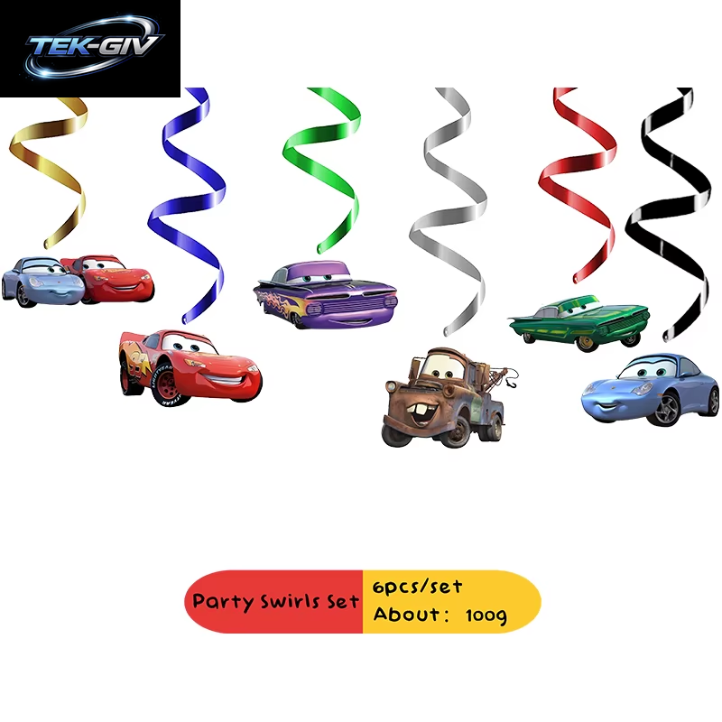Disney Cars Geburtstag Party Dekorationen Lightning Mcqueen Einweg Geschirr Banner Ballon Kind Baby Dusche Rennen Party Liefert