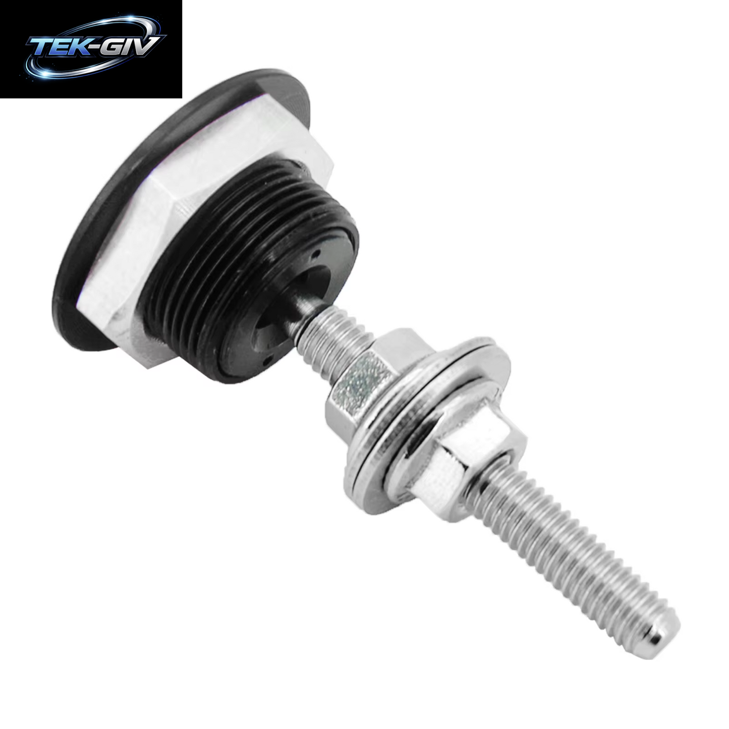 Universal Auto Quick Release Latch Stoßstange 30Mm Push Button Billet Hood Pins Lock Kennzeichen Clip Kit Motorhauben Aluminium