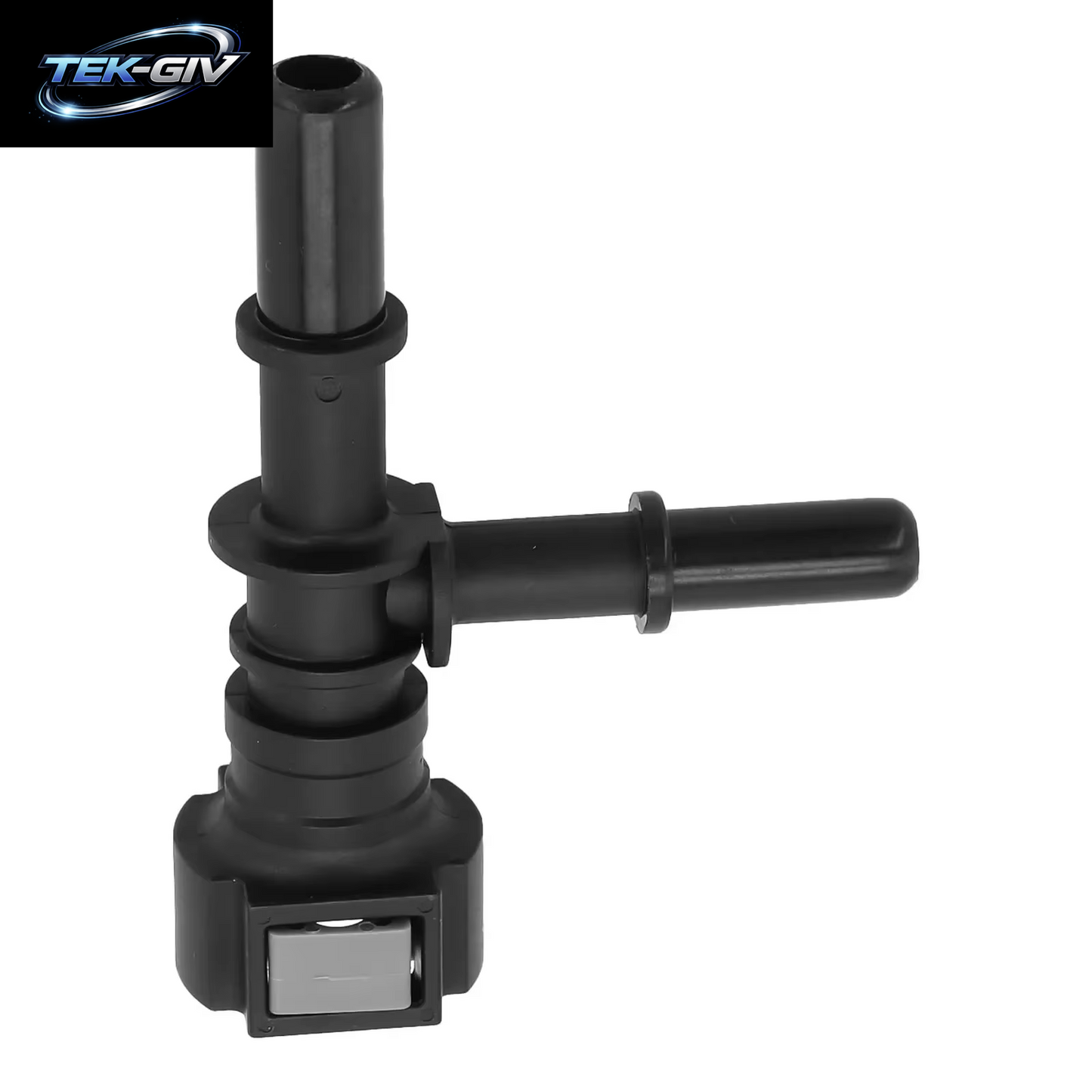 9,49 T-Anschluss Auto Kraftstoff Schlauch Schnell Stecker Stecker Schnell Release Schlauch Fitting Nylon Öl Linie Rohr Adapter Gute Abdichtung Perfor
