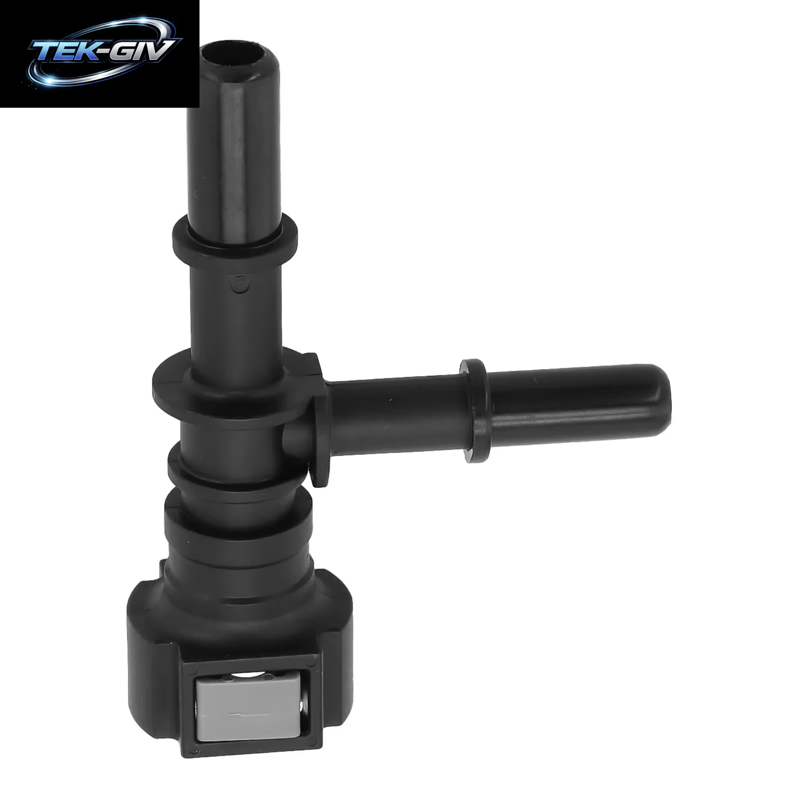 9,49 T-Anschluss Auto Kraftstoff Schlauch Schnell Stecker Stecker Schnell Release Schlauch Fitting Nylon Öl Linie Rohr Adapter Gute Abdichtung Perfor