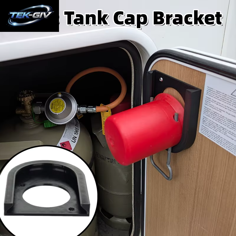 1PCS Gas Tank Kappe Halterung Halter Wand-Montiert Lagerung Rack Wohnmobil Caravan Camper Gas Zubehör Für Keller Garagen