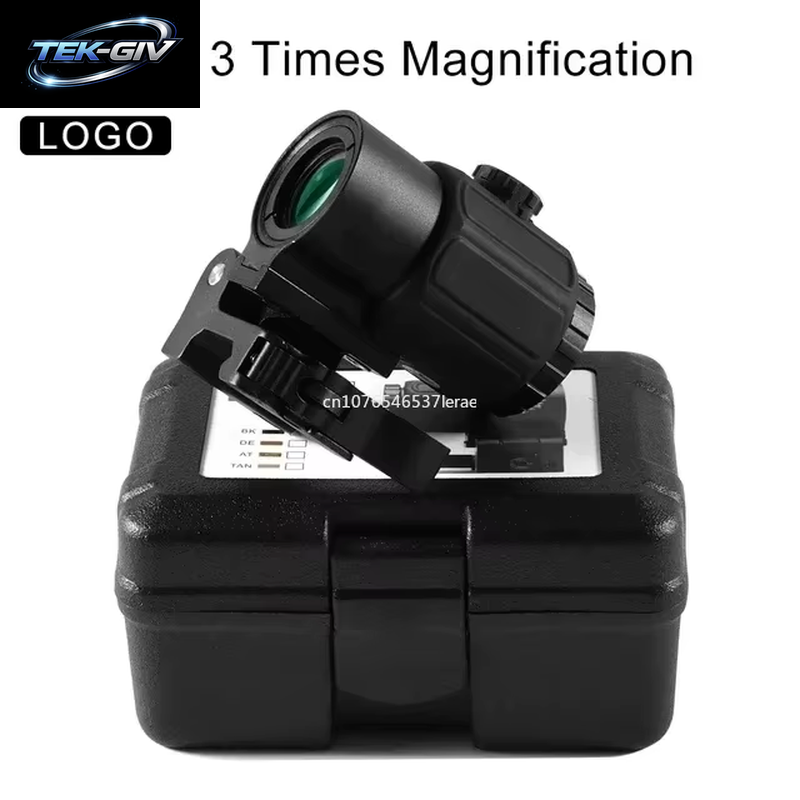 EOTECH 558 Holografisches Kollimator-Rotpunktvisier G43/G33 3X G45 5X Vergrößerungsglas Airsoft Jagdausrüstung Mit 20Mm Schienenmontage & Qd-Hebel