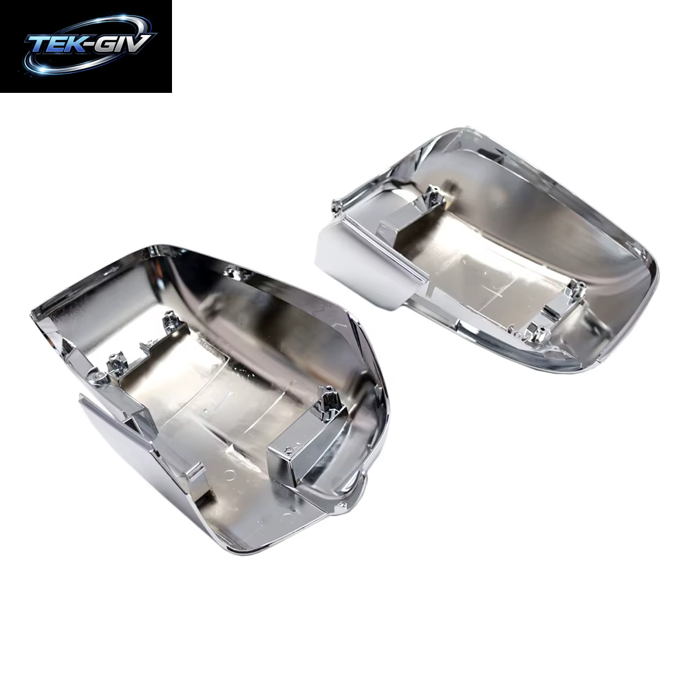 Auto-Rückspiegel-Abdeckkappen, Chrom, Für Dodge Ram 1500, 2013, 2014, 2015, 2016, 2017, 2018 68231243 AA 68231242 BIN