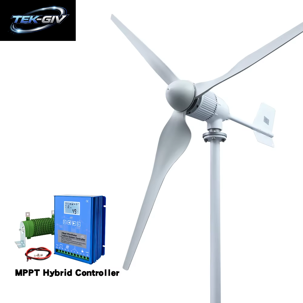 Neue Upgrade Versendet Von Polnischen Lager Mehr Leistungsstarke 5000W Horizontale Wind Turbine Generator Windmühle Mit
