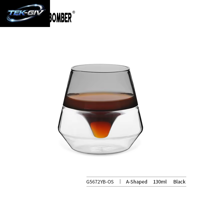 MHW-3BOMBER Doppelwandige Kaffeetasse, 130–160 Ml, Espresso-Gläser, Tassen, Klare, Isolierte Glas-Kaffeetassen Für Latte, Cappuccino, Tee