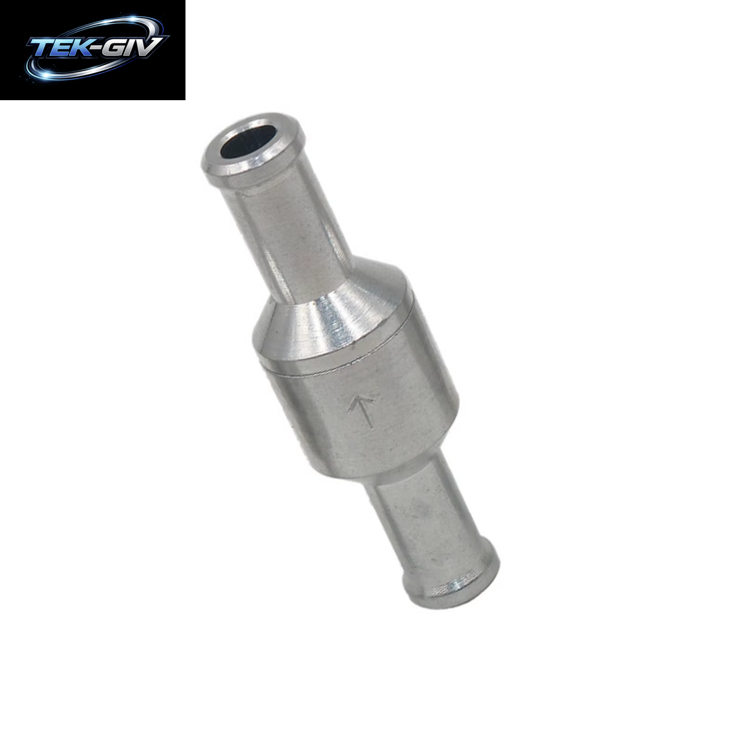 6–12 Mm Rückschlagventil, Chrom, Einweg-Rückschlagventil, Aluminium, Kraftstoff, Wasser, Gas, Luft, Vakuum, 6 Mm/8 Mm/10 Mm/12 Mm
