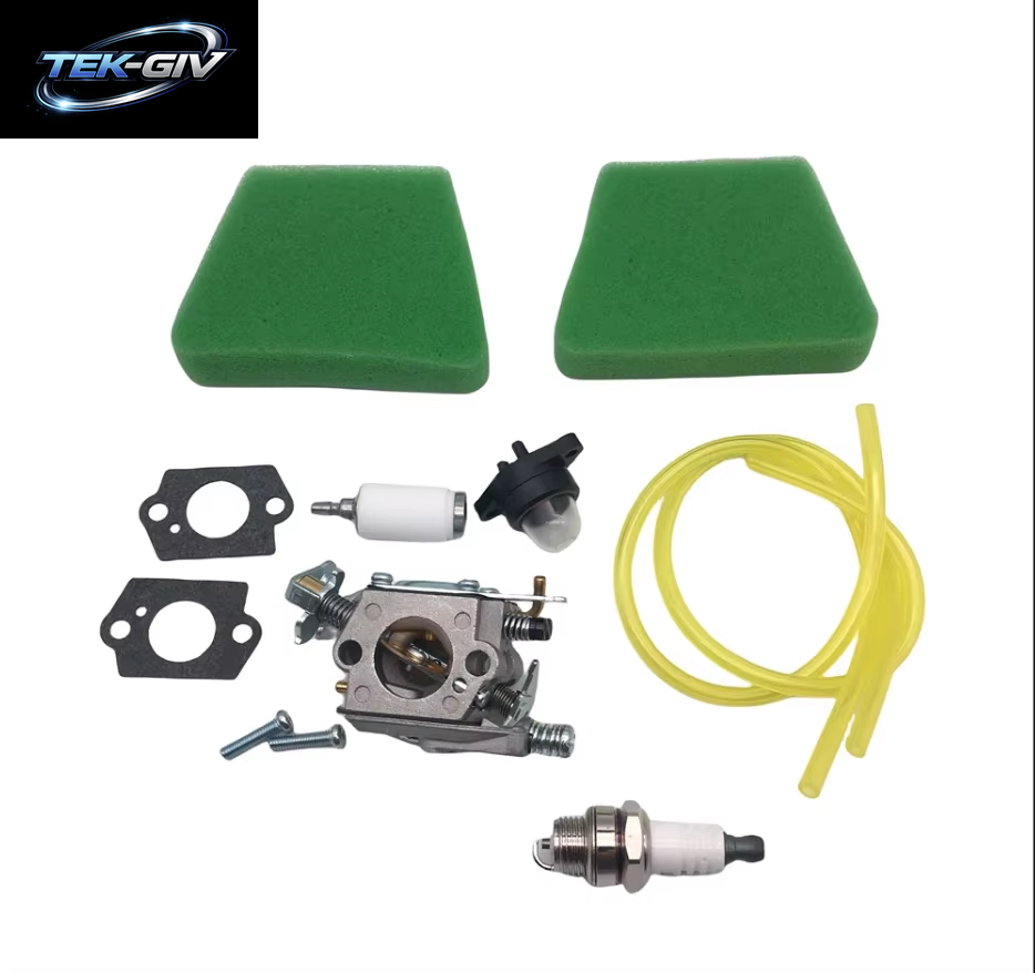 Für Partner Mcculloch Poulan 050 Primer Pump Zündkerze Vergaser Kit Kettensägen Vergaser