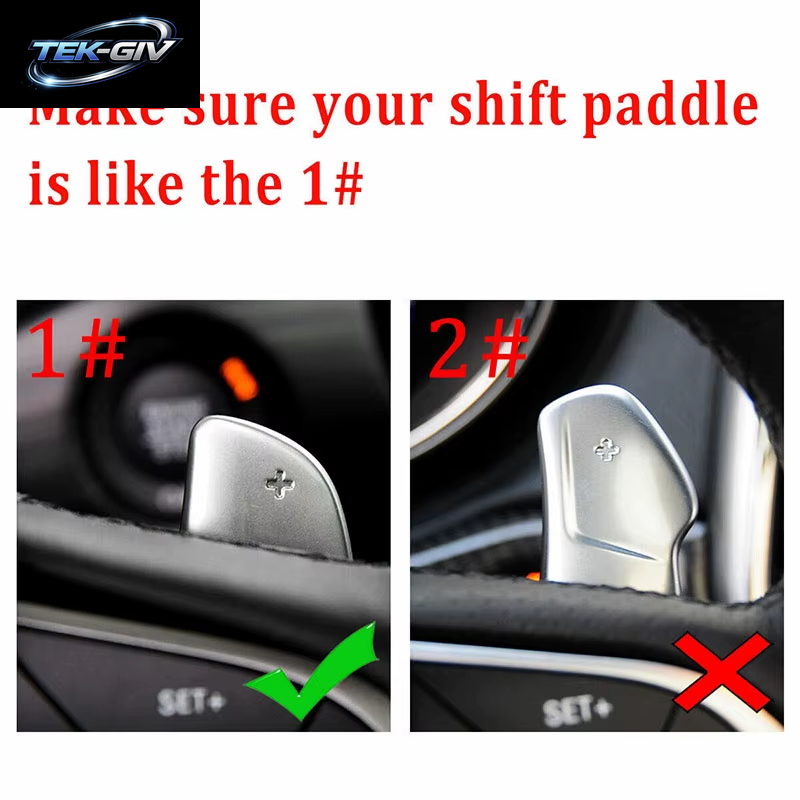 Lenkrad Direct Shift Paddle Schalthebel Verlängerung Für Dodge Challenger/Ladegerät 2015-2020 Aluminium Auto Zubehör 2 Stücke