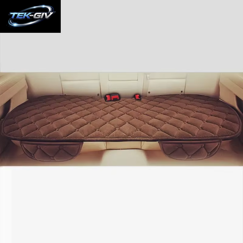 Autositzbezüge, Warmer Sitzkissenschutz, Plüsch-Sitzbezug, Universell Für Limousine, Schrägheck, SUV, Herbst, Winter