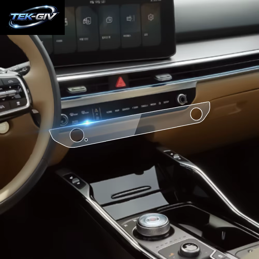 Auto-Klimaanlagen-Panel-Folie, Schützend, Für Kia Sorento 2024, Ac-Bildschirm, Aufkleber, Hd-Nano-Schutz, Zubehör