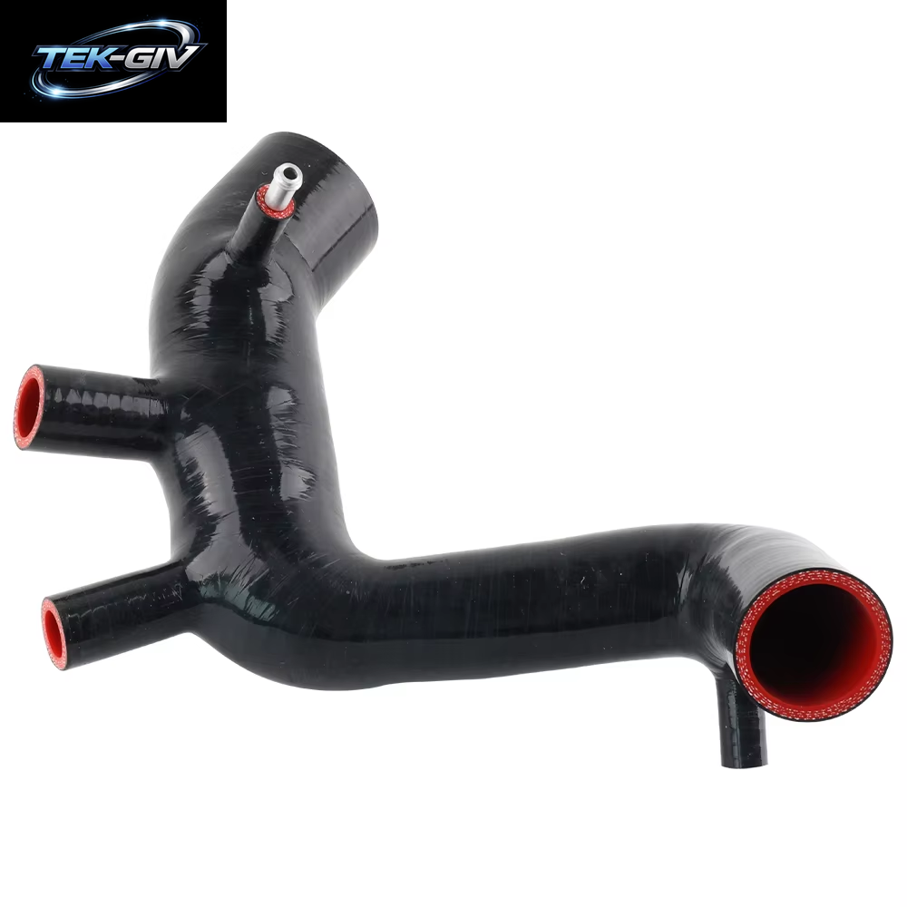 Einlass Lufteinlass Kit Schlauch Turbine Einlass Silikon Rohr Schwarz Fit Für Audi TT Golf Jetta Beetle MK4 1,8 T K03 K03S