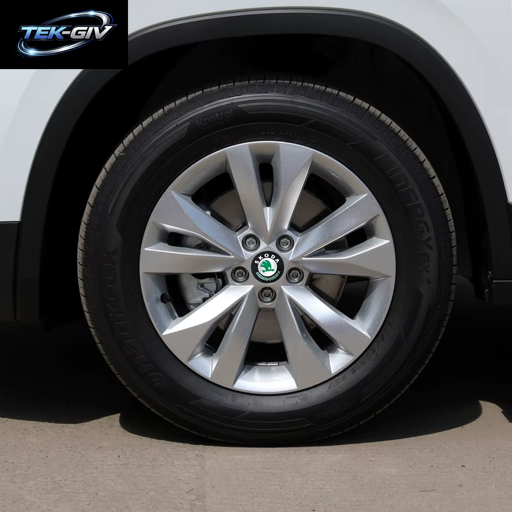 56/60/65/68 MM Auto Rad Center Hub Caps Aufkleber Reifen Felge Abdeckungen Für Skoda S Logo Octavia Fabia 2 Superb 2 Kamiq VRS VII Kodiaq