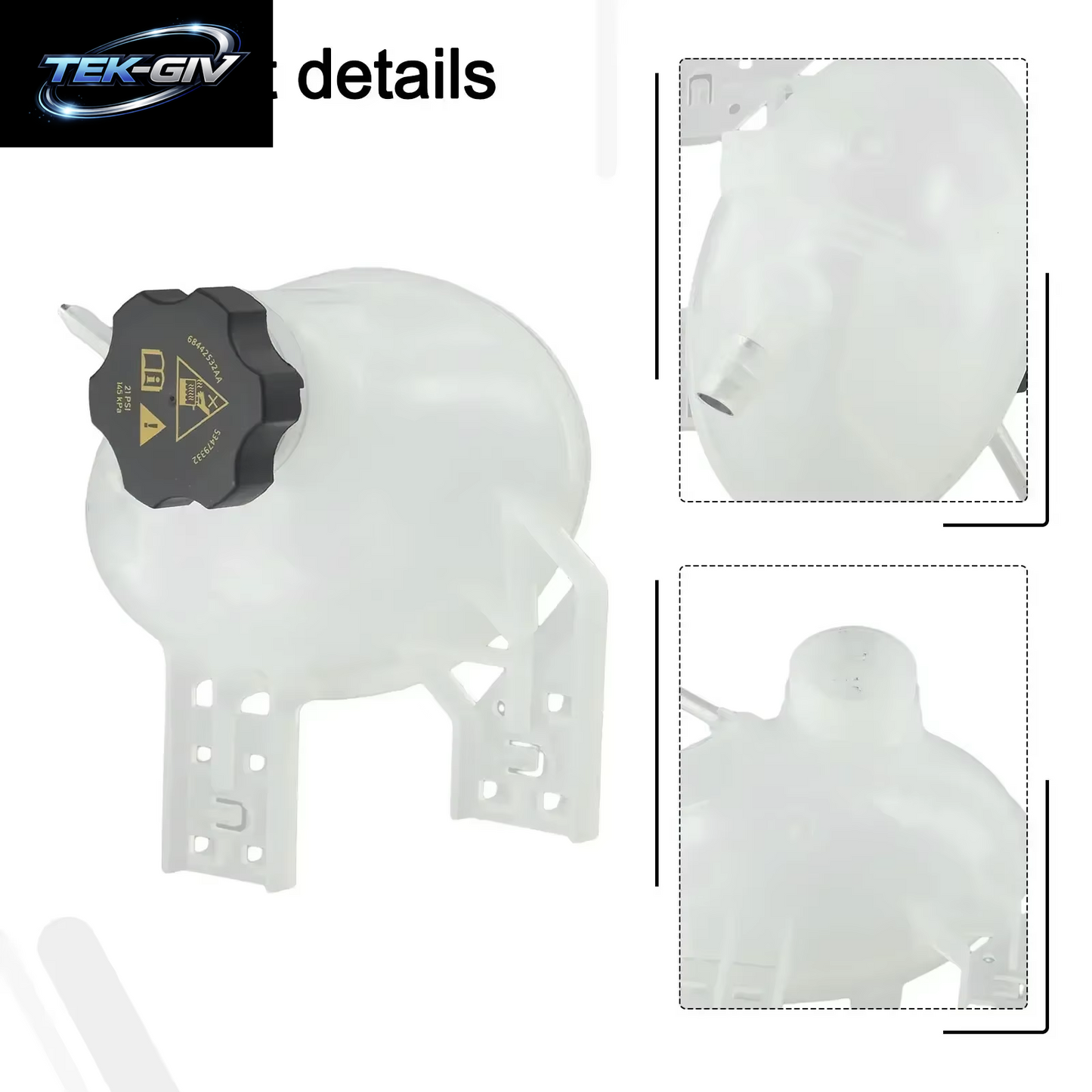 Kühler-Ausgleichsbehälter Für Kühlmittelbehälter Im Auto 68289857 AA 68327756 AA 53331946 Für Jeep Für Kompass Für RENEGADE ALLE MODELLE
