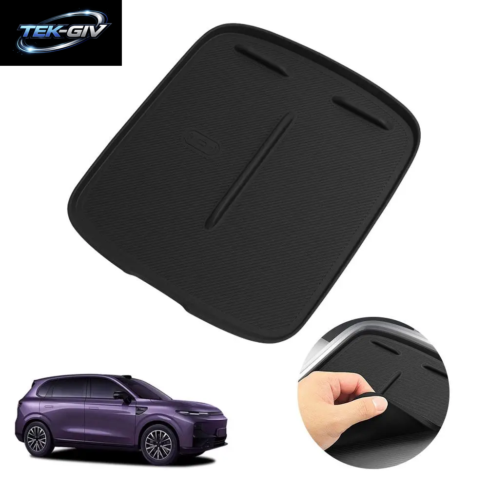 Für Leapmotor B10 2025 ~ 2026 Drahtlose Lade Pad Silikon Anti-Slip Matten Auto Innen anti Schmutz Pad Zubehör Für Leapmotor
