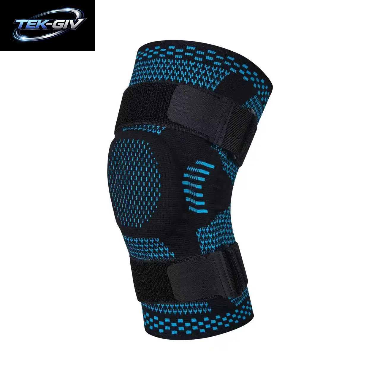 1 Stück Kniebandage, Kompressionsmanschette Mit Seitenstabilisatoren Und Patella-Gel Für Knieschmerzen, Meniskusriss, Acl-Verletzungserkennung