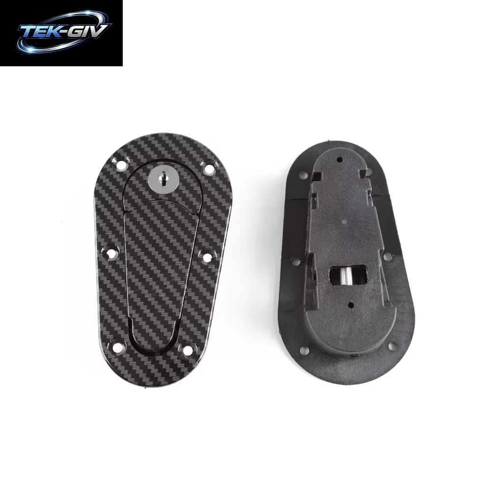Universal Racing Car Unterputz Schnellspanner Fronthaube Motorhaubenverriegelungsstift Mit / Ohne Schlüsselverriegelungssatz, Schwarz / Carbon