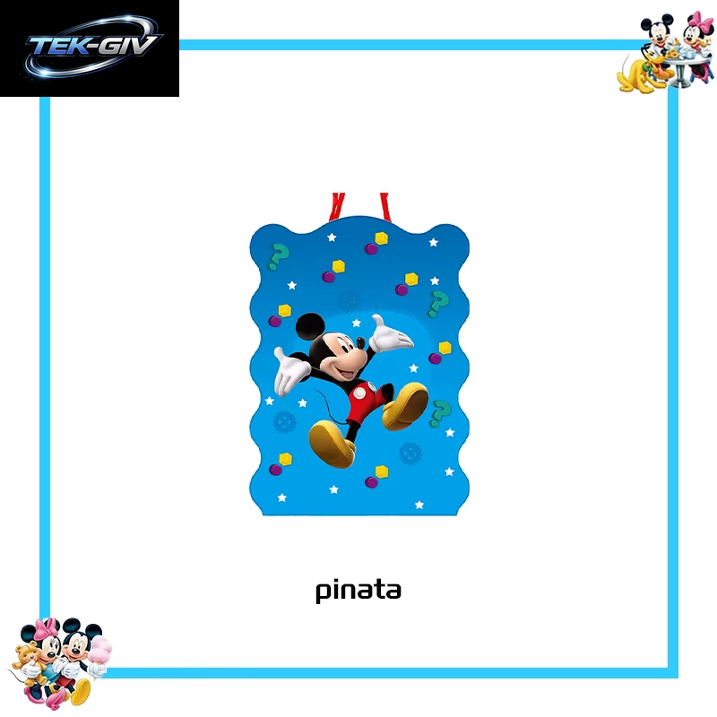 Mickey Mouse Geburtstag Party Dekoration Geschirr Candy Box Banner Tischdecke Hintergrund Ballon Für Kinder Geburtstag Party Supplies