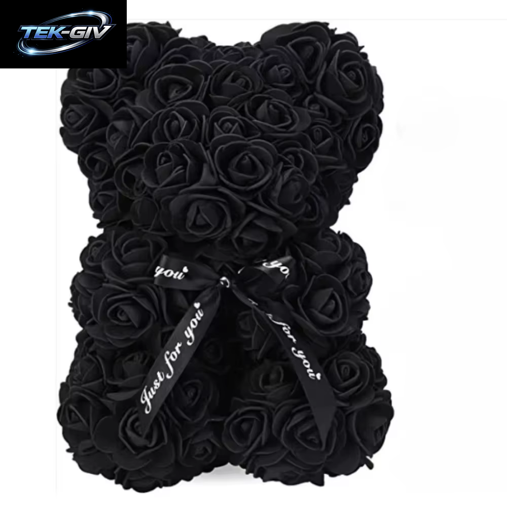 Künstliche Blume, Ewige Rose, Teddybär Für Mama, Muttertag, Geburtstag, Valentinstag, Jahrestag, Geschenke Und Dekoration, Miniaturen