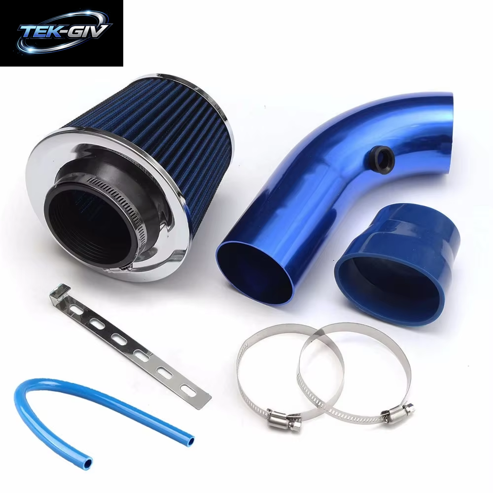 Hochleistungs-76-Mm-Auto-Lufteinlassfilter, 7,6 Cm, Pilzform, Kaltluft-Ansaugrohr, Turbo-Boost-Aluminium, Verbessert Die Motorleistung