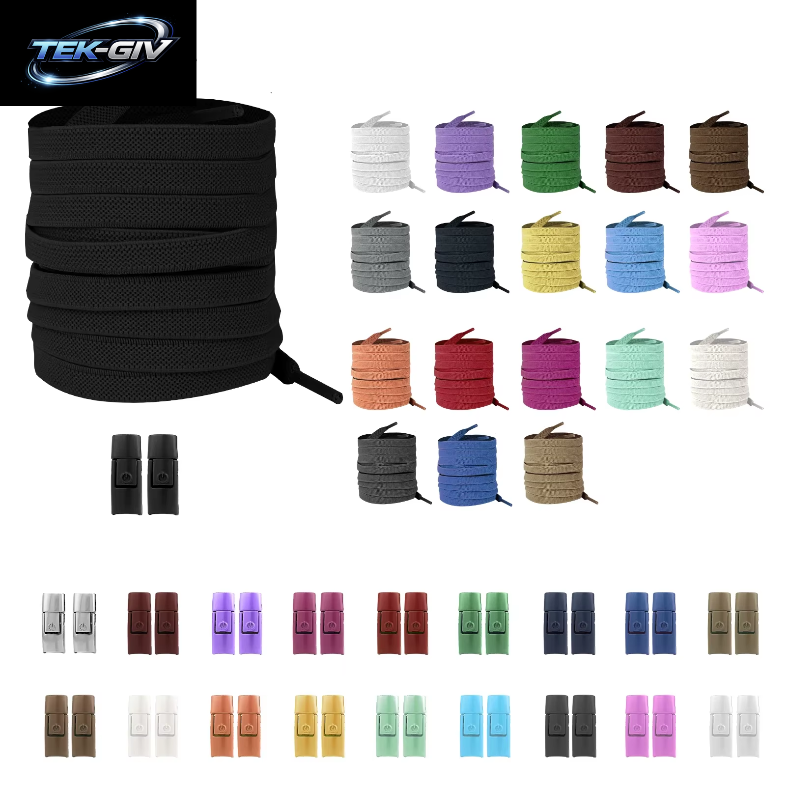 Neu Ohne Krawatten, Elastische Schnürsenkel, Keine Krawatte, Schnürsenkel, Press-Lock-Schnürsenkel, Sneaker, Kinder Und Erwachsene, 8 Mm, Verbreiterte Flache Schnürsenkel Für Schuhe
