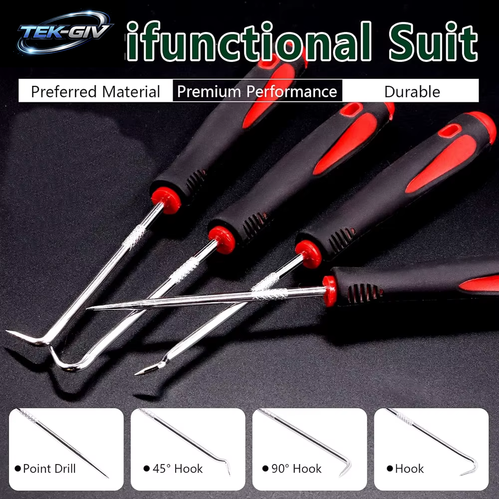 Auto Auto Fahrzeug Öl Dichtung Schraubendreher Set O-Ring Dichtung Dichtung Puller Remover Pick Haken Werkzeuge Abdichtung Reparatur Werkzeuge 16 Cm 4 Stücke