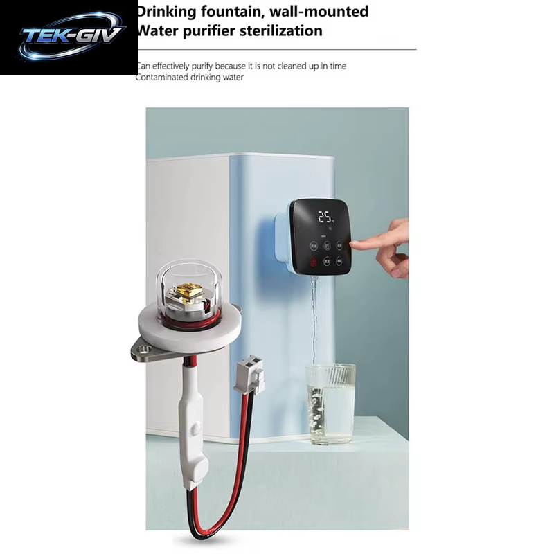 DC12-24V UVC 270-280NM Uv-Wasserreiniger Sterilisation Haustier Wasserspender Luftbefeuchter Led-Desinfektionsmodul_Toyl