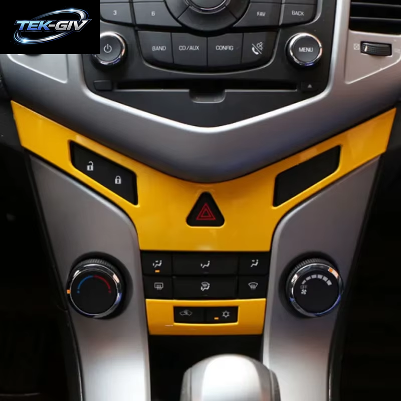 Mein Gutes Auto, Zentrales Bedienfeld, Dekorativer Aufnäher, Galvanisierte Pailletten Für Chevrolet Cruze 2009–2015, Zubehörteil