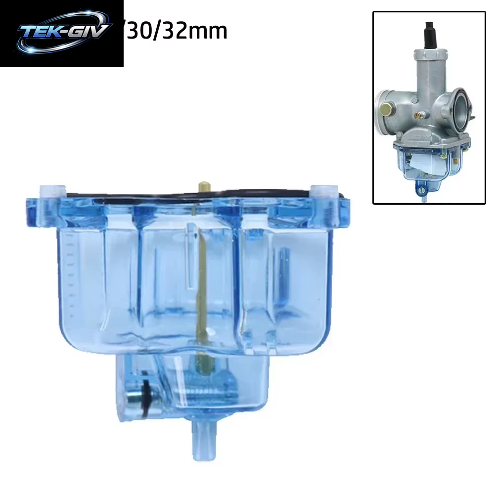 1X Klar Vergaser Boden Float Schüssel Shell Carb Für PZ26 PZ27 PZ30 PZ32 PZ26/27/30/32 Blau Transparent Hohe Grade