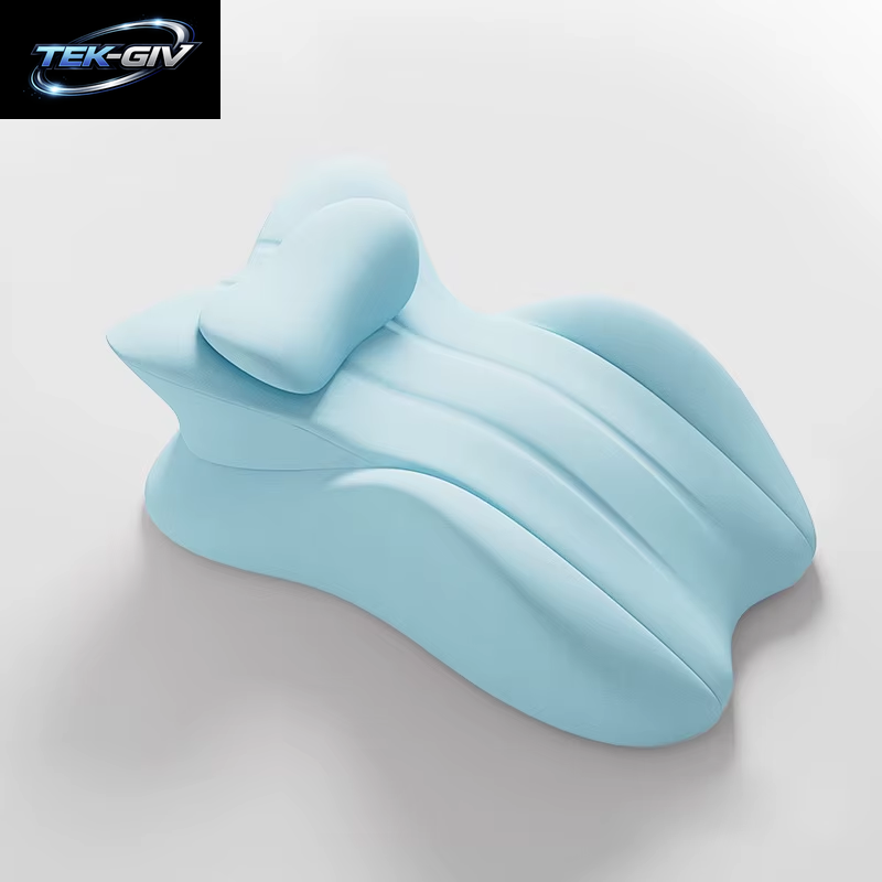 Mehrzweck-Keilkissen Aus Memory-Schaum, Ergonomisches Bauchlagekissen, Lese- Und Schlafkissen Fürs Bett, Abnehmbar