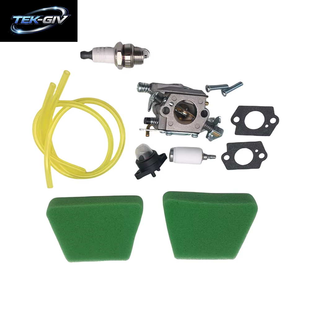 Für Partner Mcculloch Poulan 050 Primer Pump Zündkerze Vergaser Kit Kettensägen Vergaser