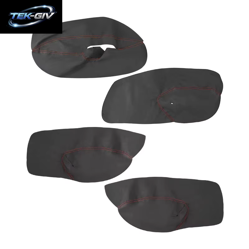 4 Stücke Für VW Golf 4 MK4 Bora Jetta 1998 1999 2000 2001 2002 2003 2004 2005 Nur 4 Tür Auto Armlehne Panel Wildleder Leder Abdeckung Trim
