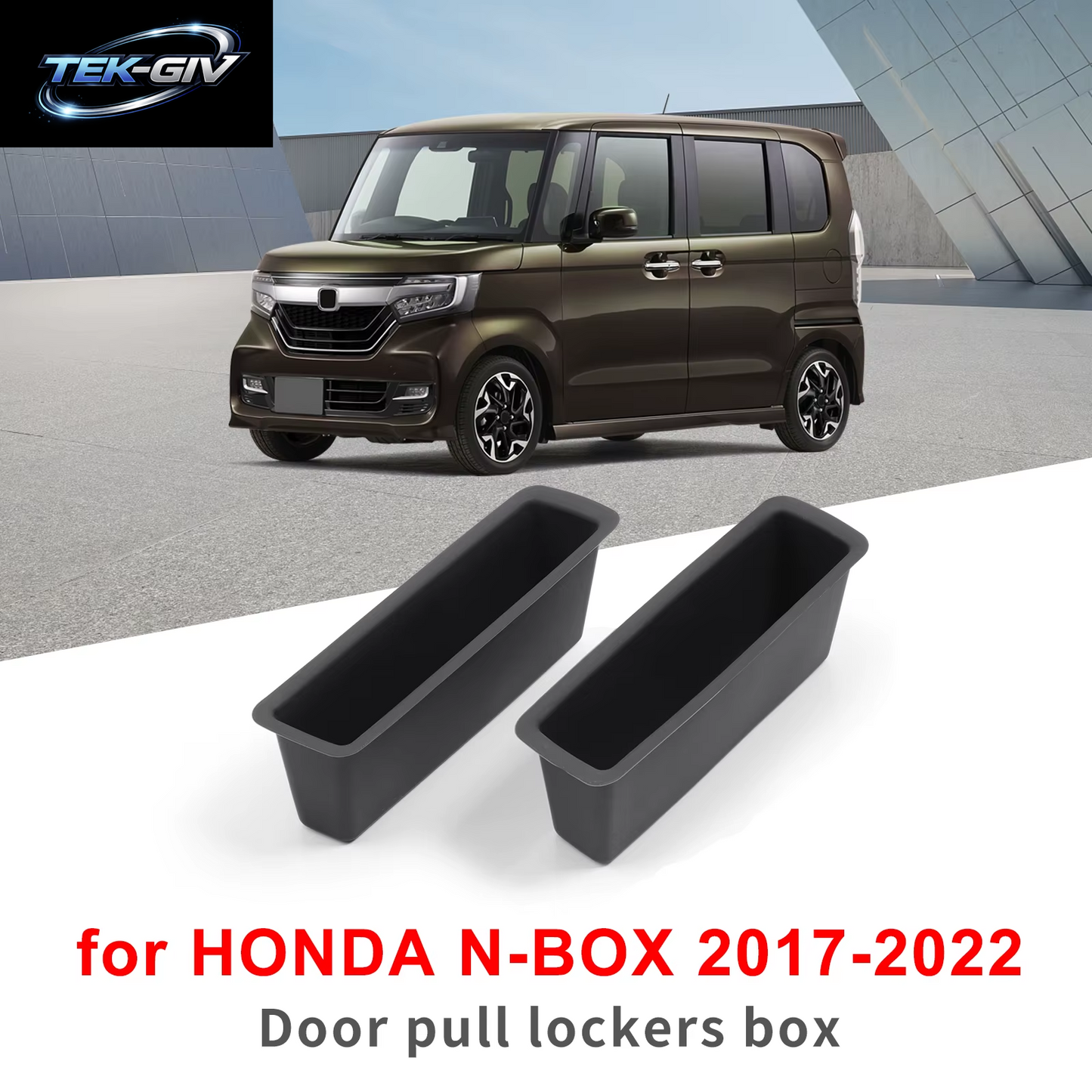 Für Honda N-BOX JF3 JF3 2017-2022 Auto Seite Tür Halter Lagerung Box Türgriff Lagerung Fall Zubehör Nur Fit Rechte Ruder