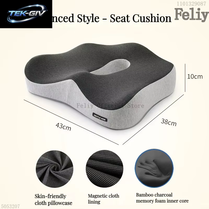 Memory Foam Auto Sitz Unterstützung Taille Kissen Massage Lenden Orthopädische Kissen Büro Stuhl Gesäß Kissen Schmerzen Relief Kissen Sets