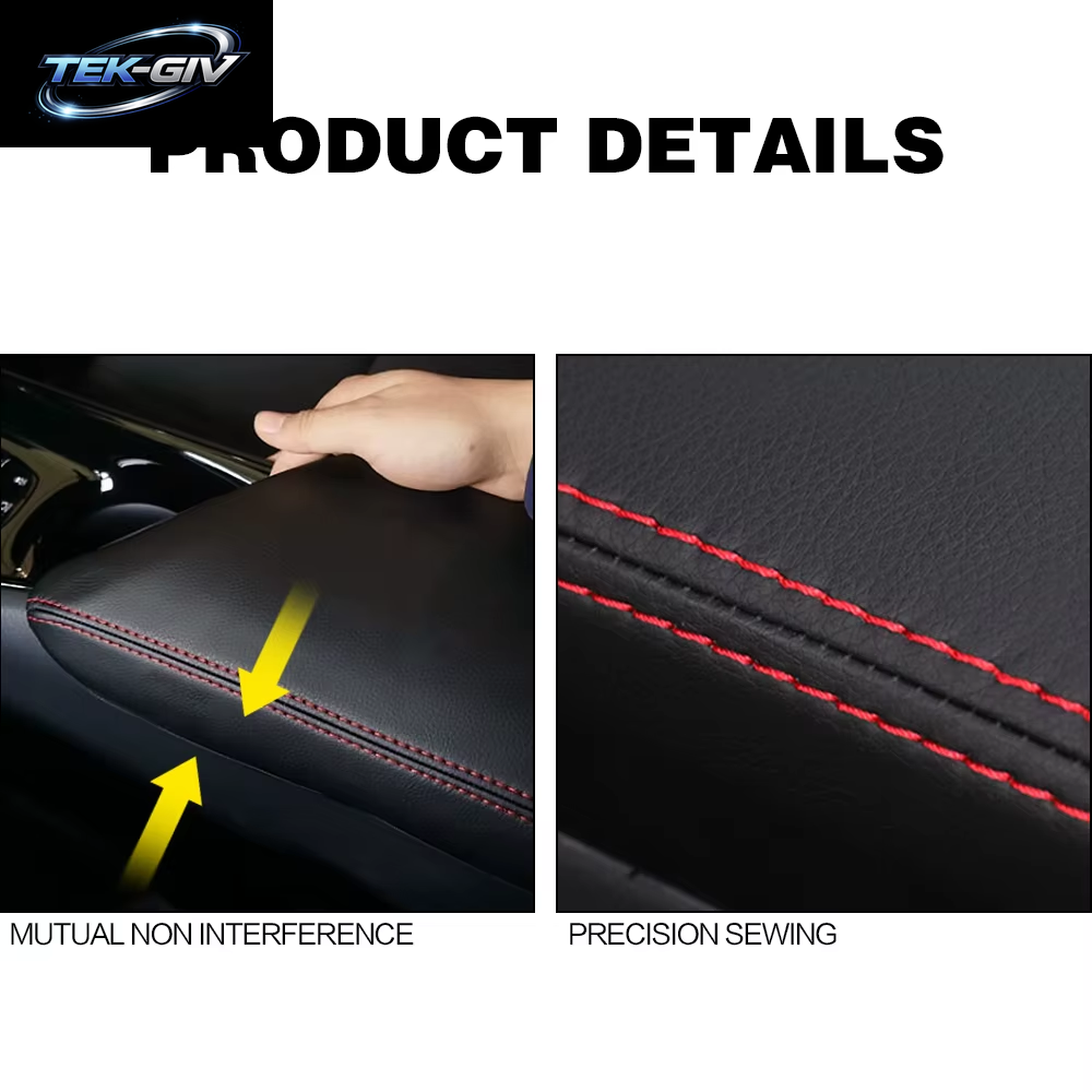 1PCS LHD Auto Armlehnen Box Abdeckung Dekoration Innen Zubehör Für Toyota C-HR CHR C HR 2016 2017 2018 2019 2020 2021 2022 2023