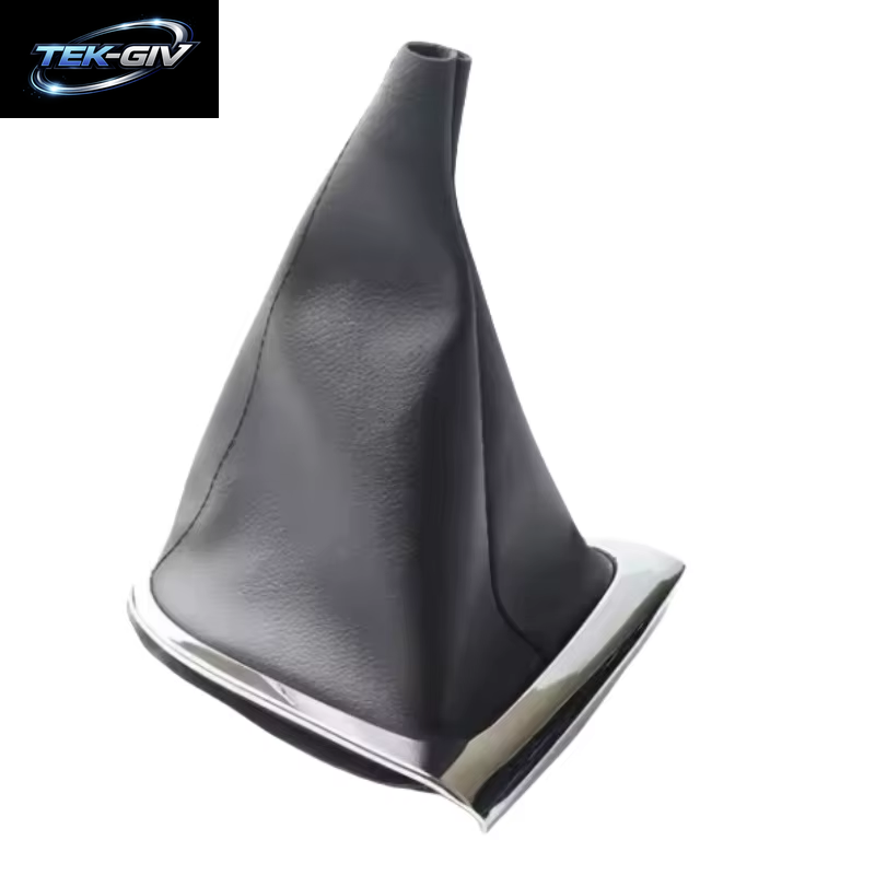 5/6 Geschwindigkeit Für Renault Clio 4 Mk4 IV 2012-2018 2019 2020 Auto Styling Zubehör Schaltknauf Leder Gaitor Boot Kragen Fall