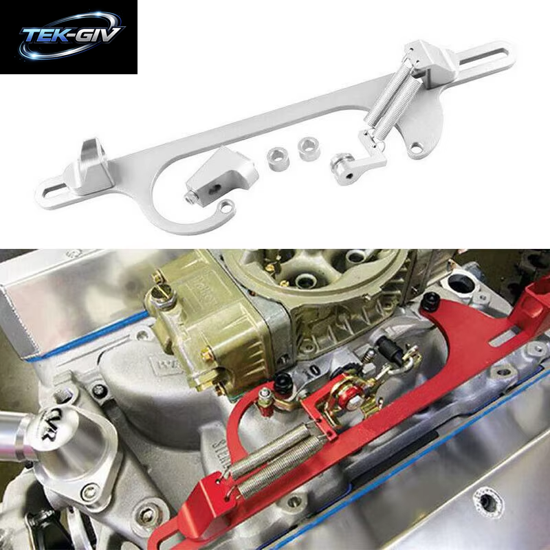 Sherryberg Aluminium Gaszug Carby Vergaser Vergaser Carburador Halterung Für Chevy Holley 4150 4160 Carb 350 400 SBC