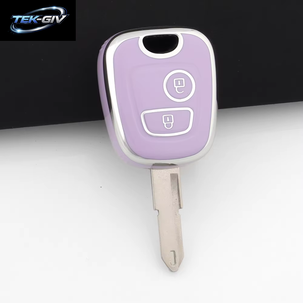 Rosa TPU Auto Fernbedienung Smart Key Fall Abdeckung Shell Fob Schlüsselbund Für Peugeot 107 206 207 307 Für Citroen C1 C2 C3 C4 Für Toyota Aygo