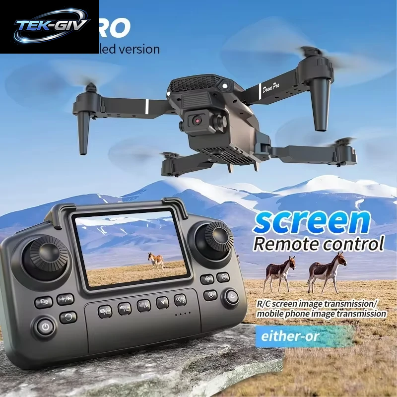 Neues Upgrade 8K HD Dual-Kamera GPS Hindernisvermeidung 2026 E88 plus Mini Faltbare Drohnen Bürstenloser Motor RC Quadcopter Spielzeug Geschenke