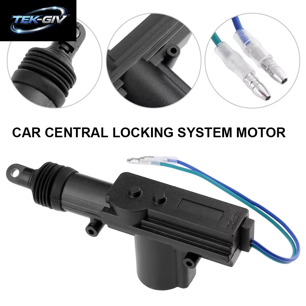 1-10PCS 2/5 Draht Universal Auto Elektrische Antrieb Fernbedienung Zentrale Türschloss 12V Heavy-Duty Locking System Einzigen Pistole Typ Kit