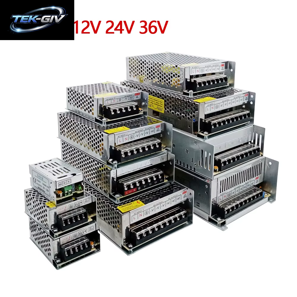 5V 12V 24V 36V Netzteil SMPS 5 12 24 36V AC DC 220V ZU 5V 12V 24V 36V 1A 2A 3A 5A 10A 20A 30A Schaltnetzteil SMPS