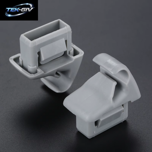2Pcs Links Rechts Auto Sonnenblende Haken Clip Halterung Aufhänger MR654343 Fit Für Mitsubishi ASX 2012-2014 2015 2016 Lancer EVO 10 Kunststoff
